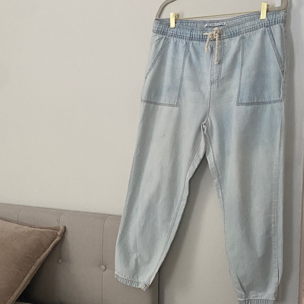 Celebrity Pink Denim Blue Joggers M
